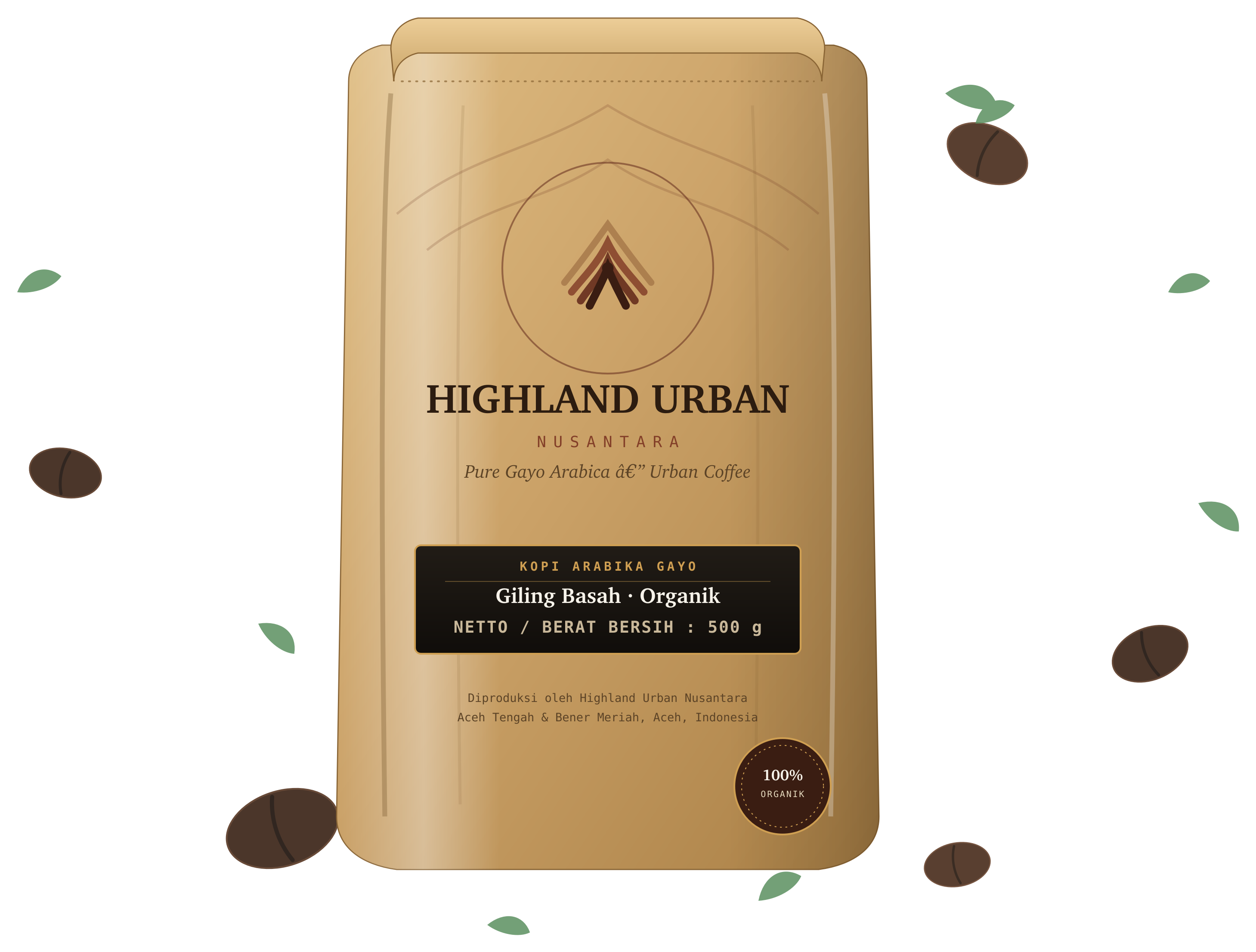Arabika Gayo Fullwashed 250 Gram Roasted Beans