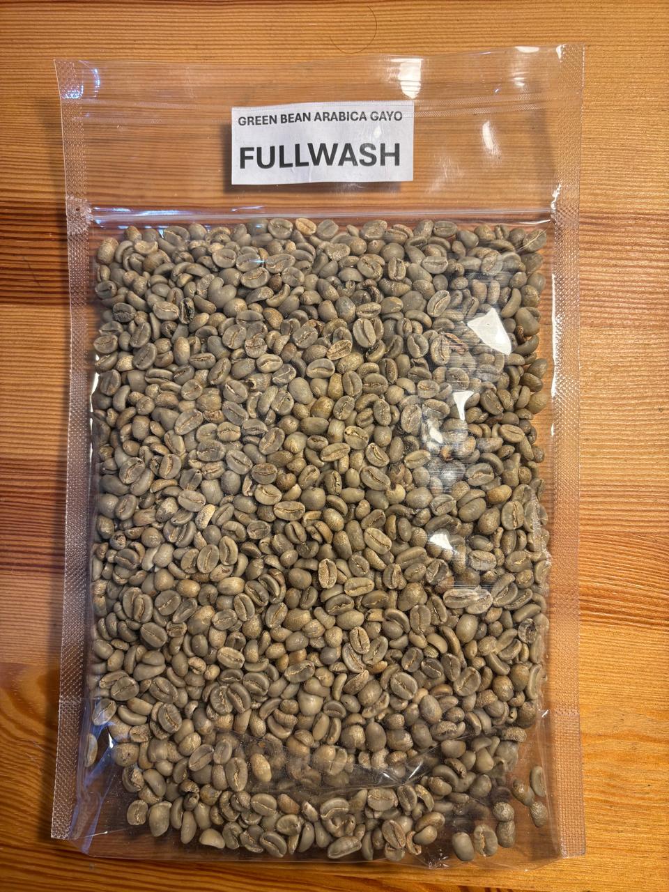 Arabika Gayo Fullwashed Green Beans 1Kg
