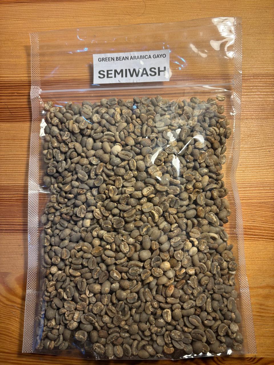 Arabika Gayo SemiWashed Triple Fix Green Bean 1Kg